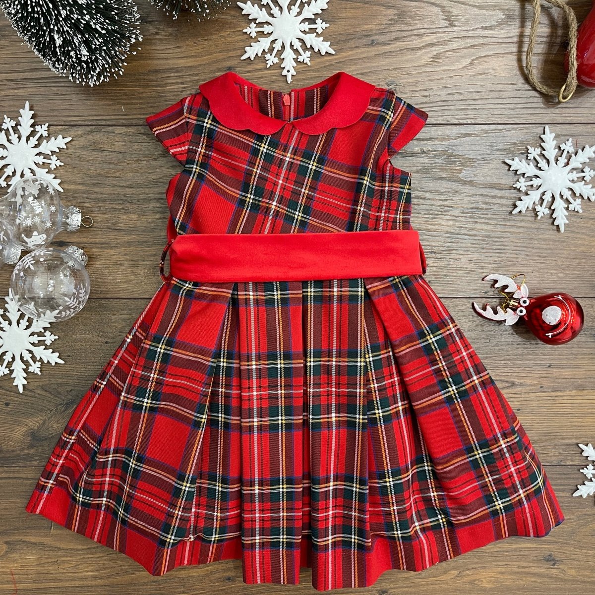 ABITO TARTAN 3 - 7 ANNI - Le Coroncine Kids