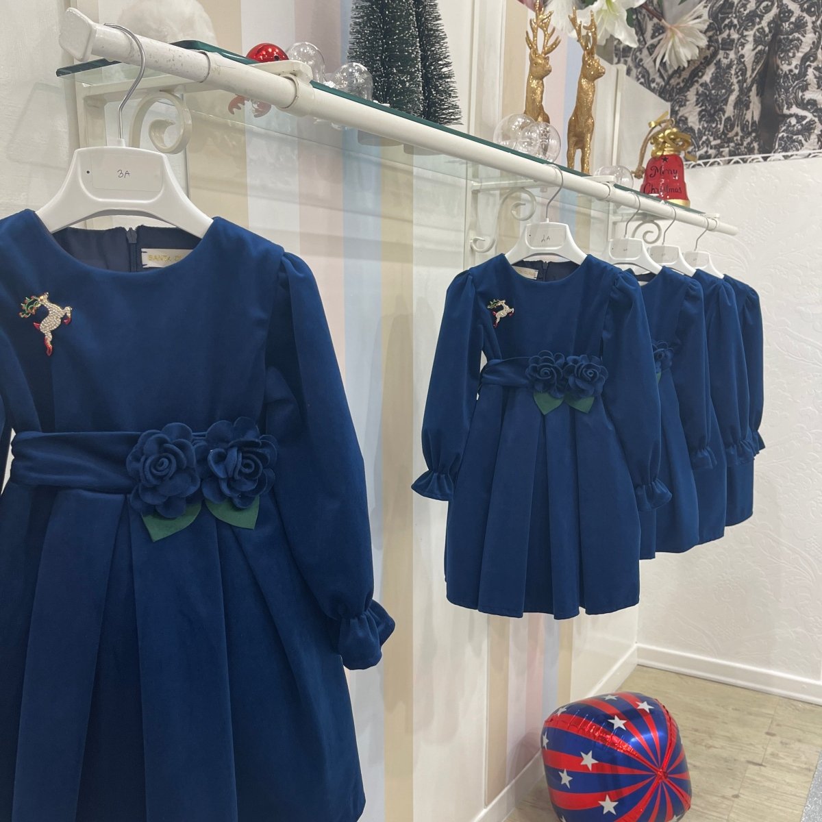 ABITO VELLUTO 3 - 7 ANNI - Le Coroncine Kids