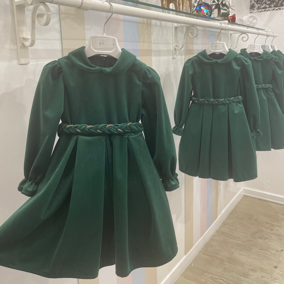 ABITO VELLUTO 3 - 7 ANNI - Le Coroncine Kids