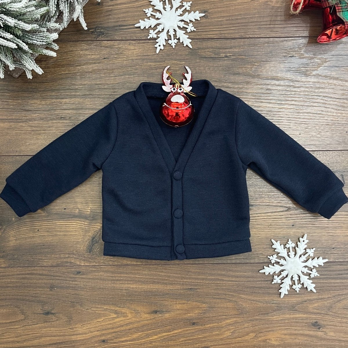 CARDIGAN BLU - Le Coroncine Kids