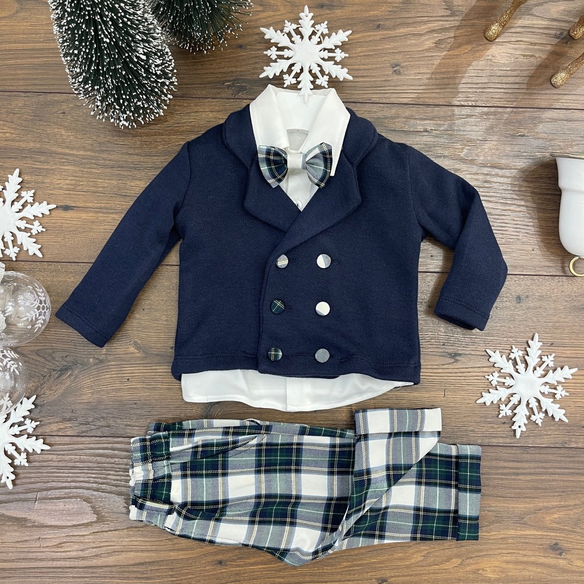 COMPLETO 4 PEZZI DOPPIOPETTO - Le Coroncine Kids