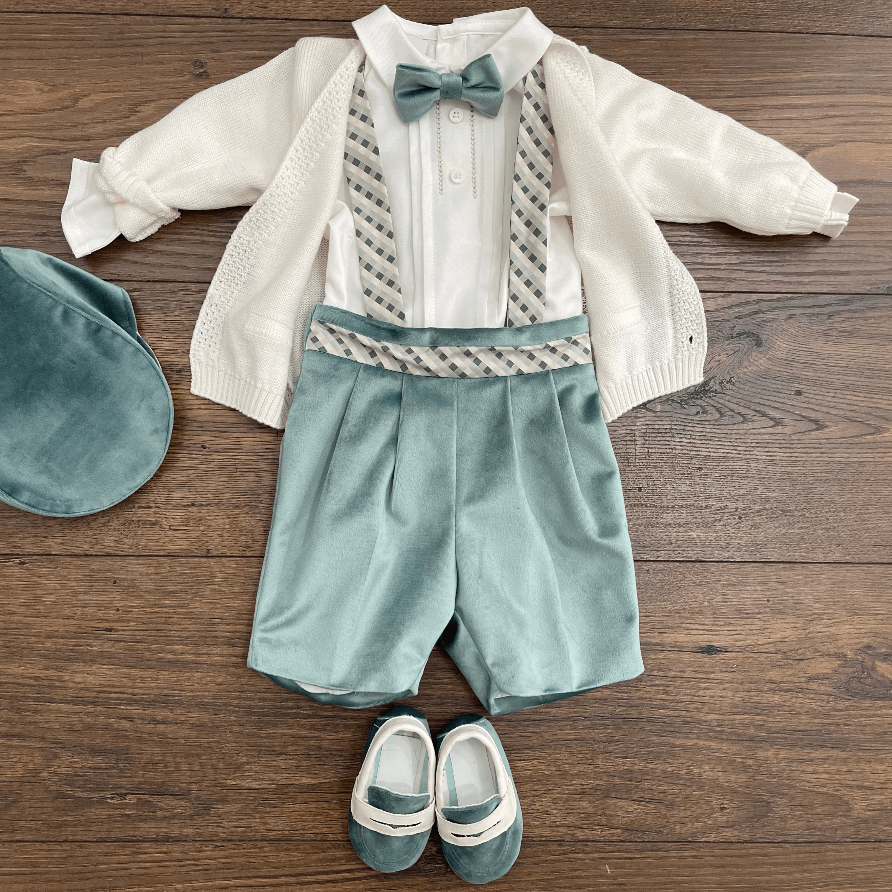 COMPLETO 4 PEZZI CON CARDIGAN