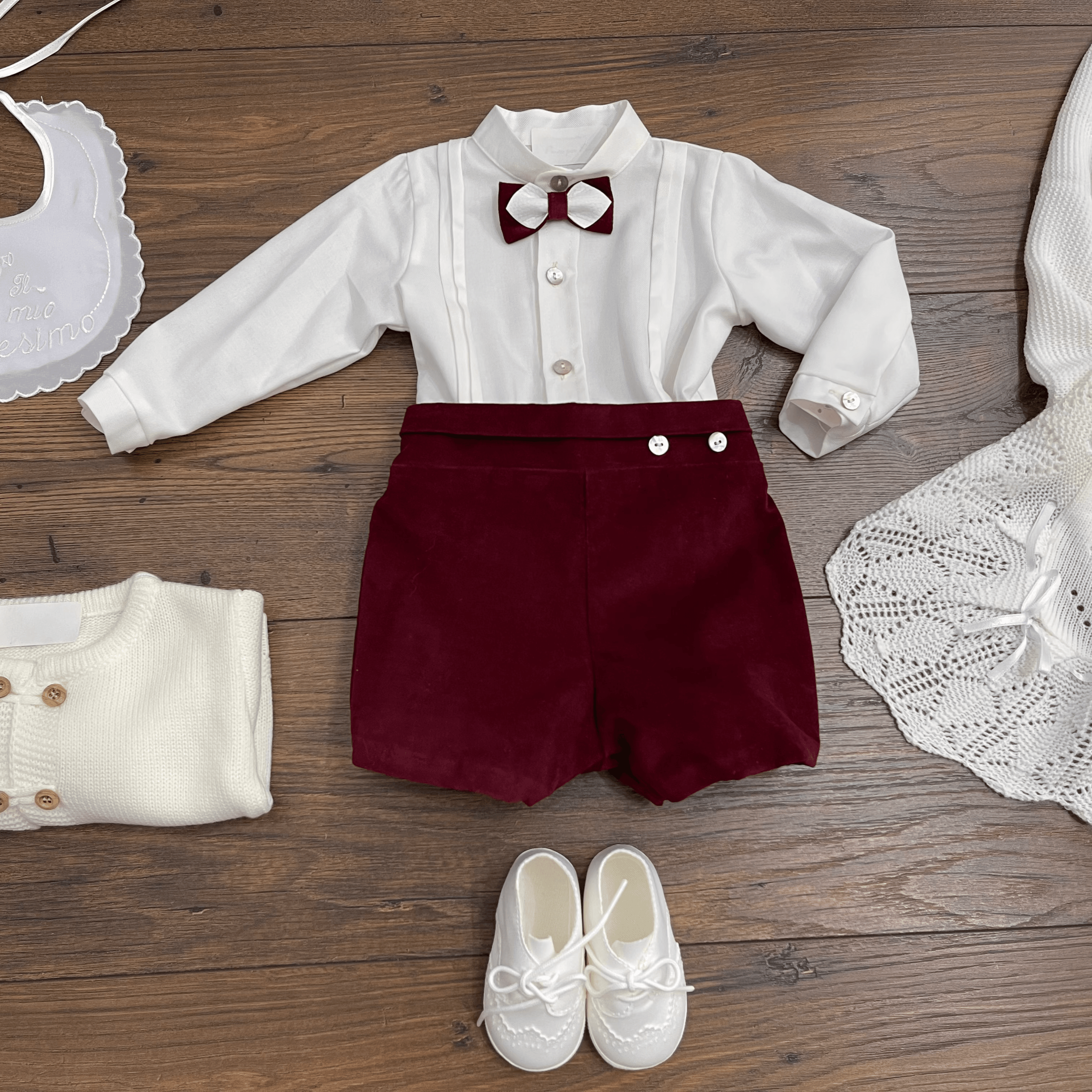 COMPLETO 3 PEZZI IN VELLUTO