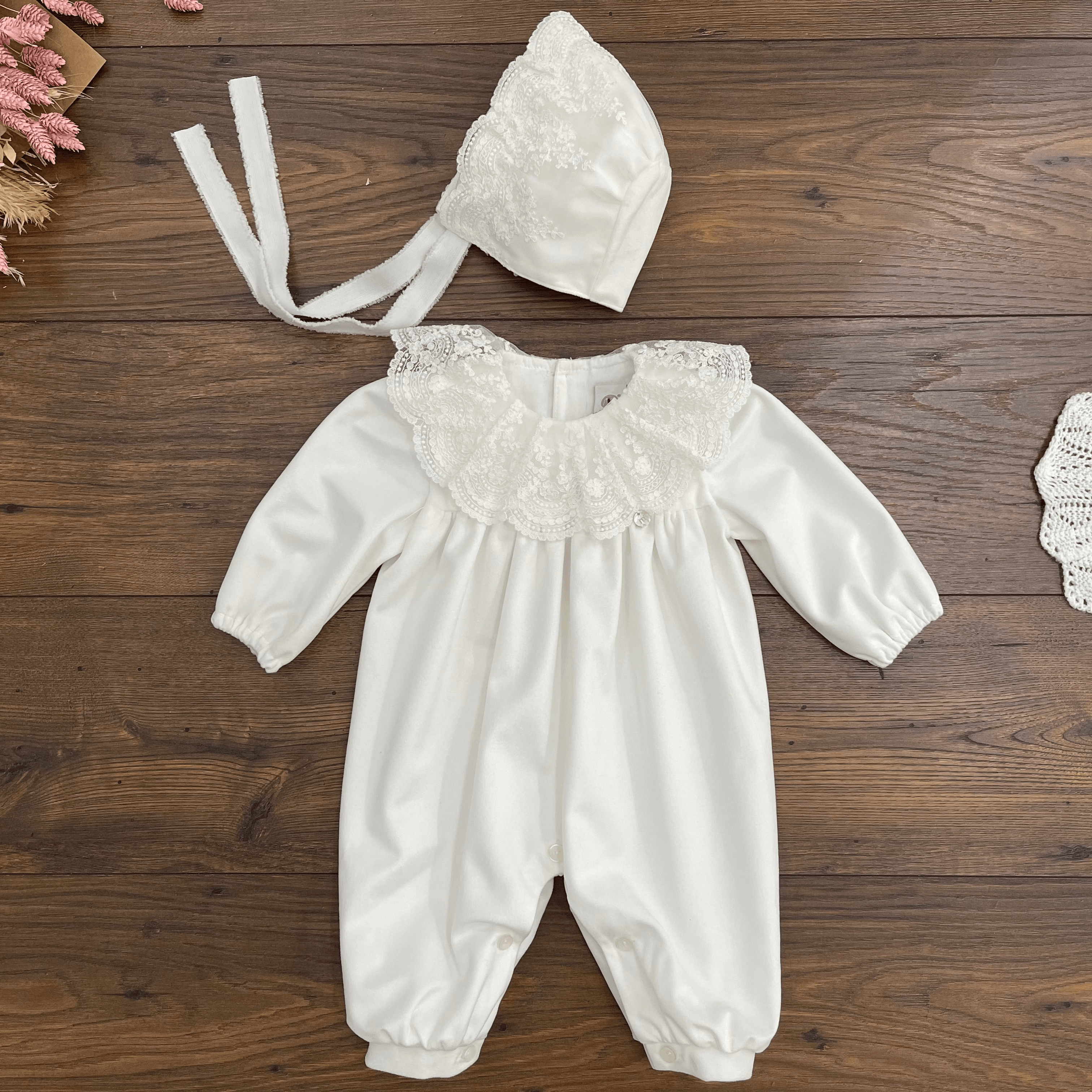 PAGLIACCETTO BATTESIMALE IN VELLUTO