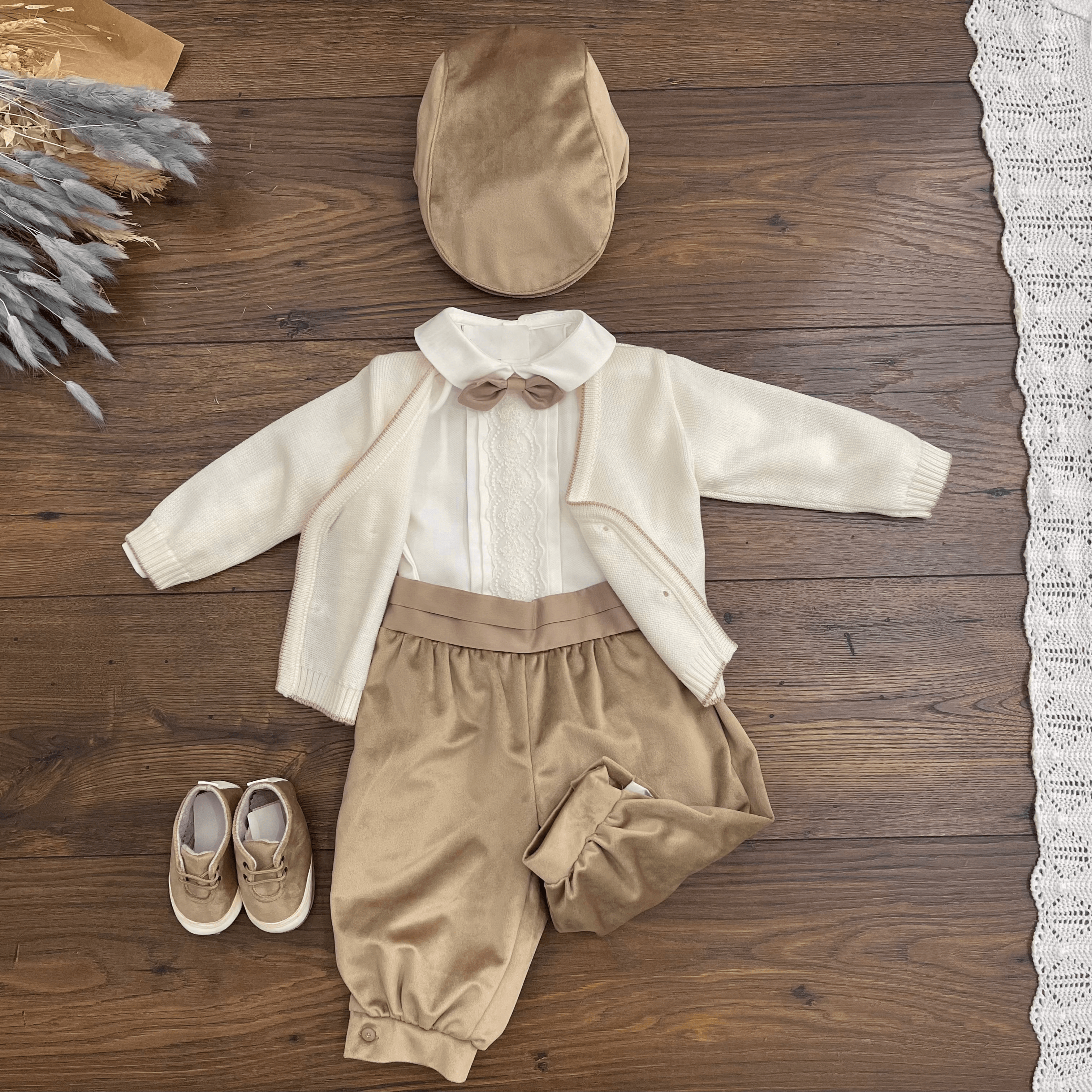 COMPLETO 4 PEZZI CON CARDIGAN