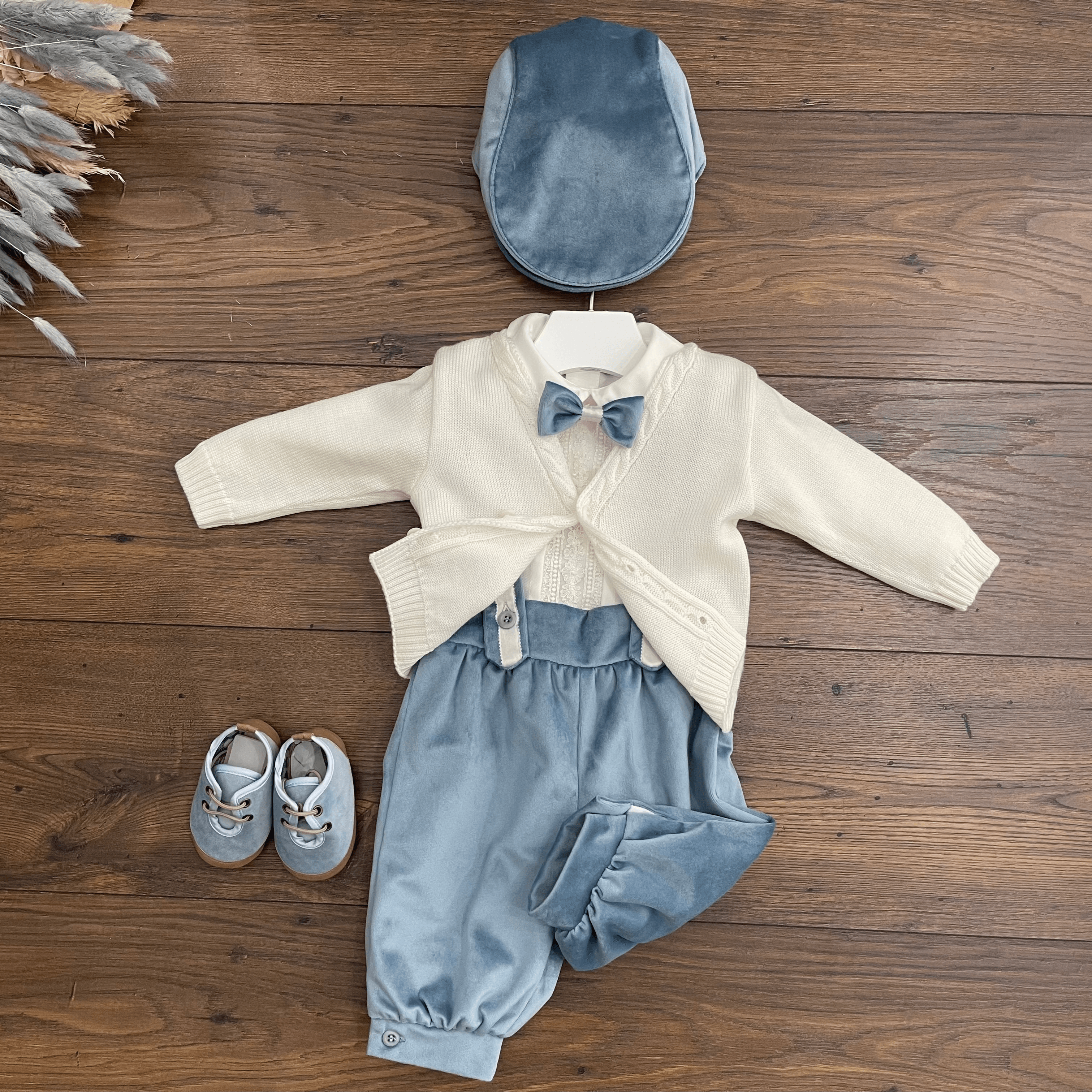 COMPLETO 4 PEZZI CON CARDIGAN