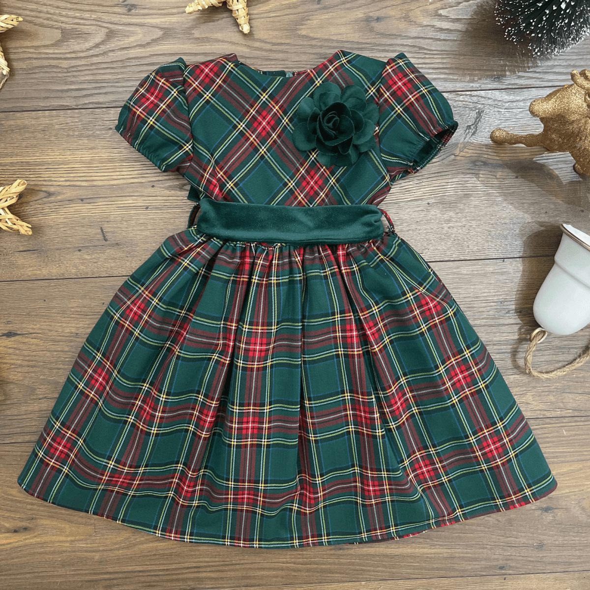 ABITO TARTAN 3 - 7 ANNI - Le Coroncine Kids