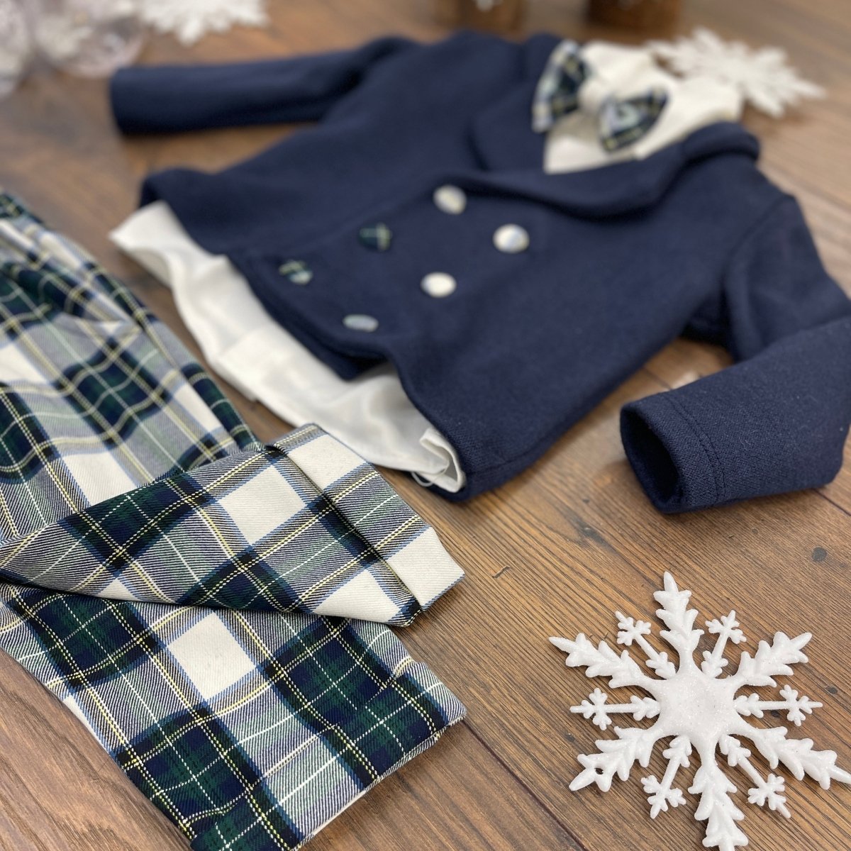 COMPLETO 4 PEZZI DOPPIOPETTO - Le Coroncine Kids