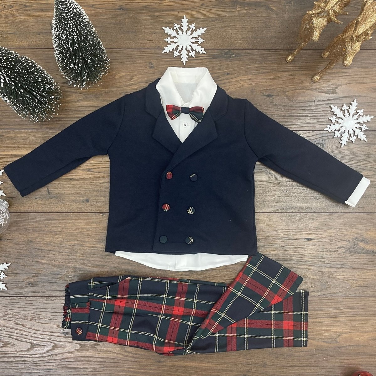 COMPLETO 4 PEZZI DOPPIOPETTO - Le Coroncine Kids