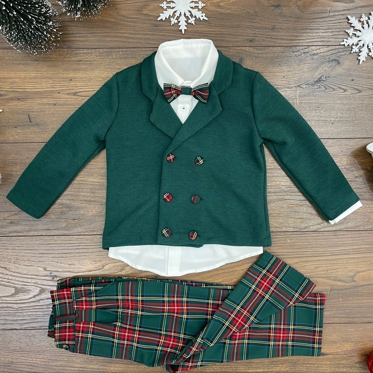 COMPLETO 4 PEZZI DOPPIOPETTO - Le Coroncine Kids