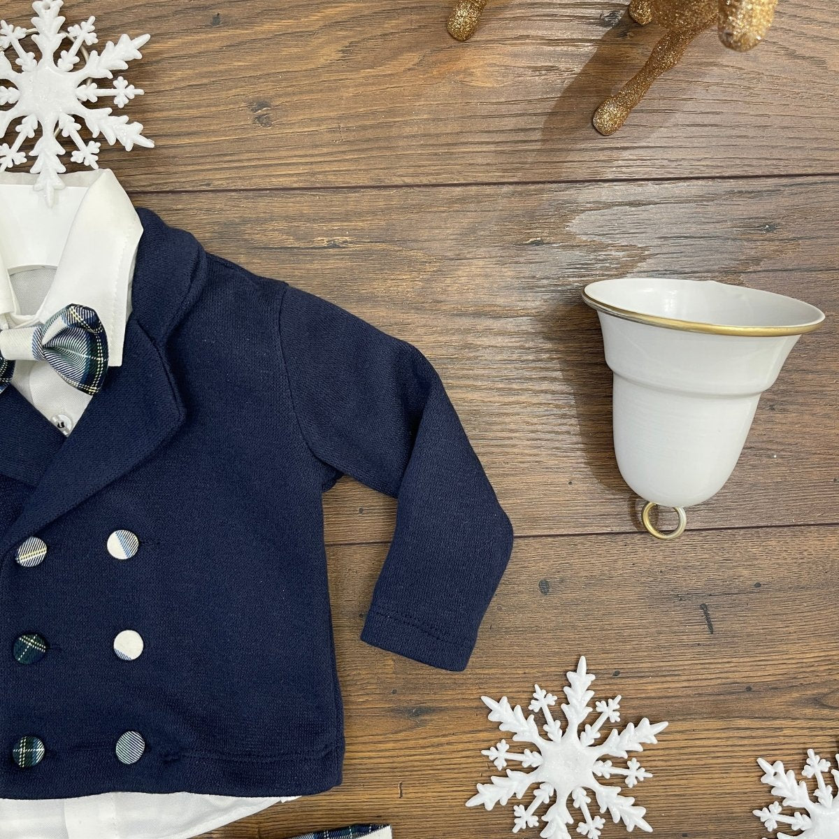 COMPLETO 4 PEZZI DOPPIOPETTO - Le Coroncine Kids