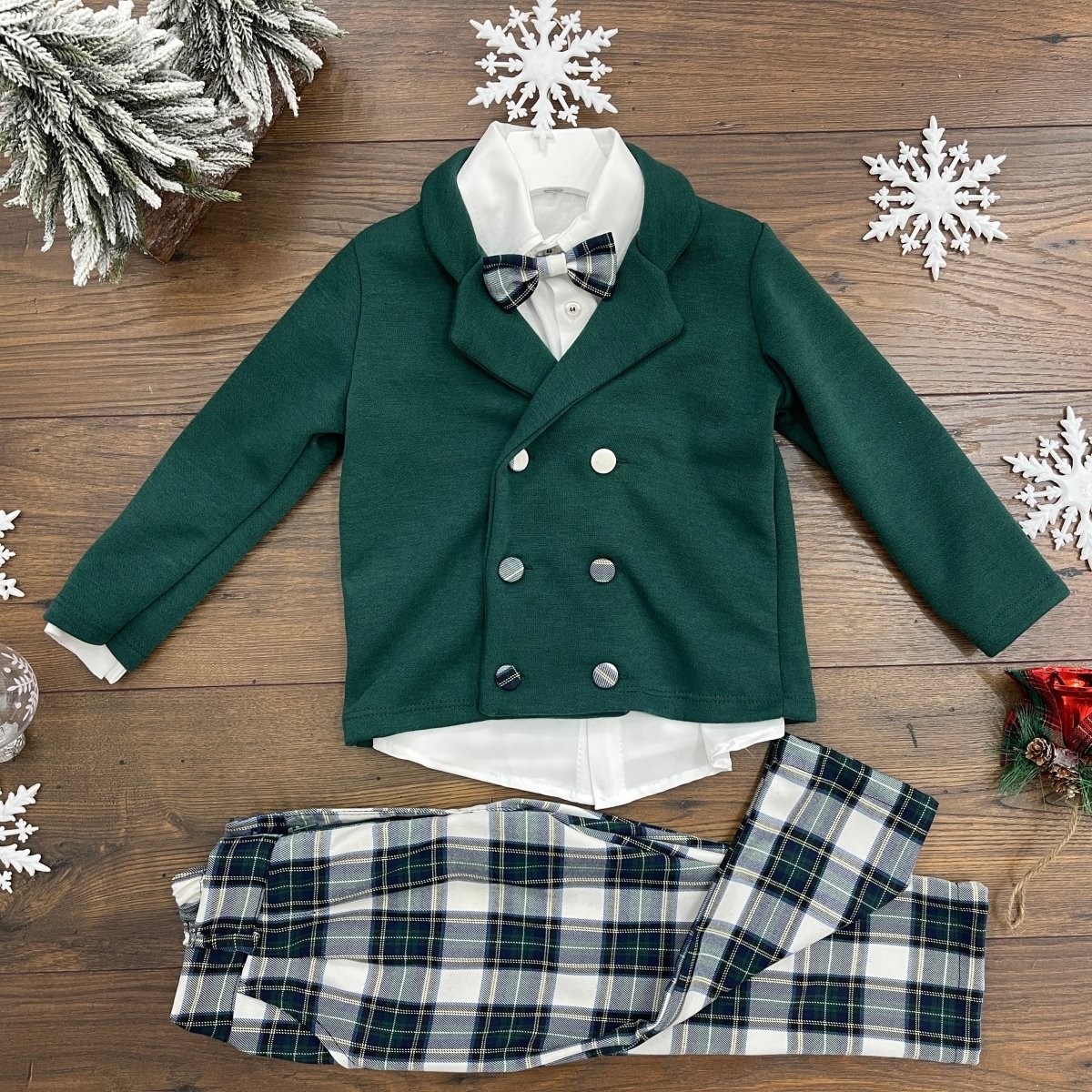 COMPLETO 4 PEZZI DOPPIOPETTO - Le Coroncine Kids