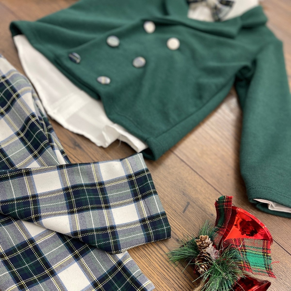 COMPLETO 4 PEZZI DOPPIOPETTO - Le Coroncine Kids